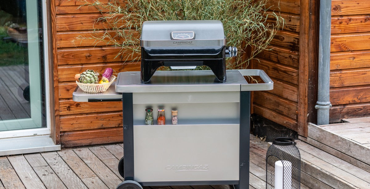 SUPPORTO BER BBQ CON RUOTE DELUXE TROLLEY CAMPINGAZ