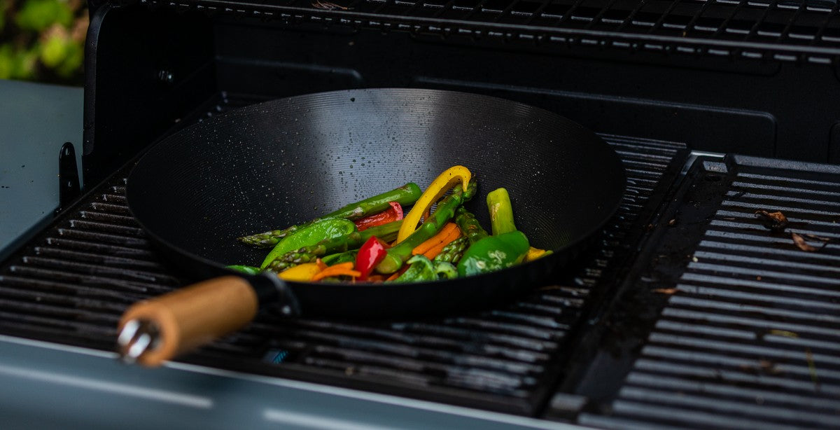 WOK IN ACCIAIO CULINARY MODULAR MANDARIN WOK - CAMPINGAZ