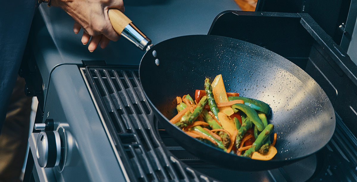 WOK IN ACCIAIO CULINARY MODULAR MANDARIN WOK - CAMPINGAZ