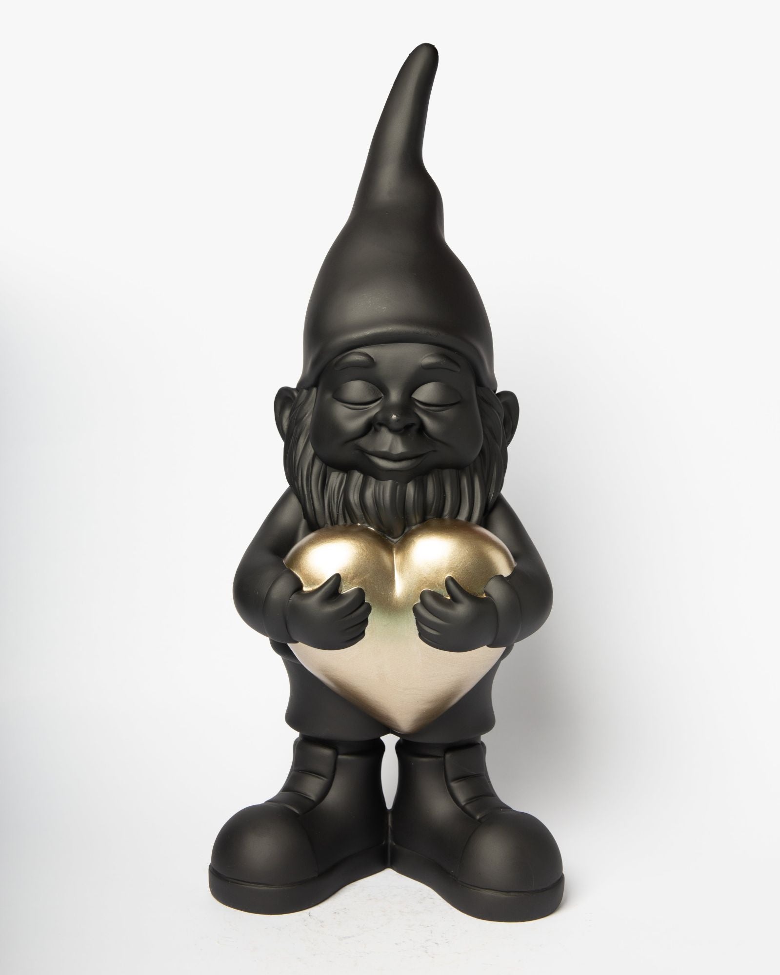 BLOGO Statuetta Innamorato Nero 13,6xH28cm