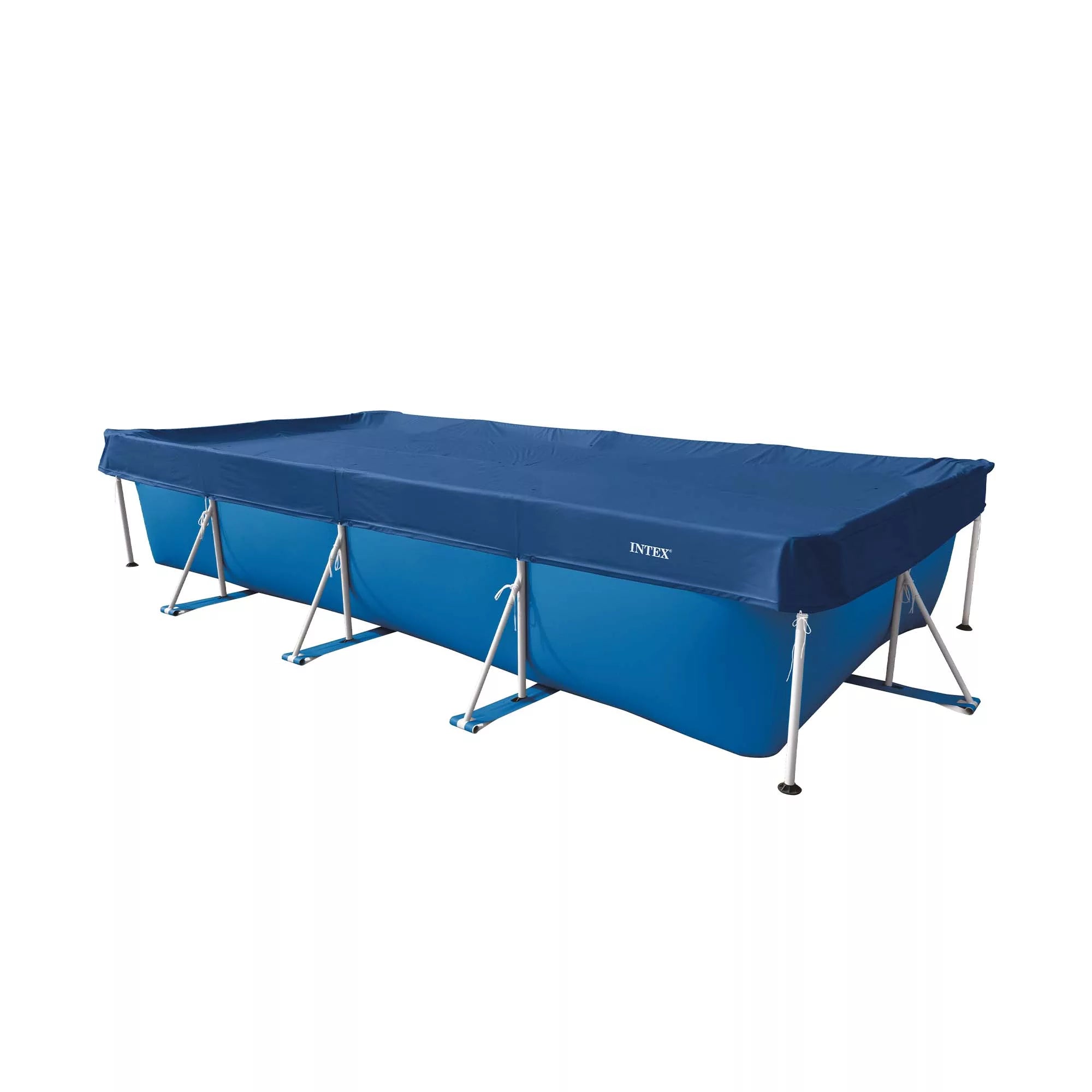 Intex Telo per copertura piscina 450X220 cm Blu