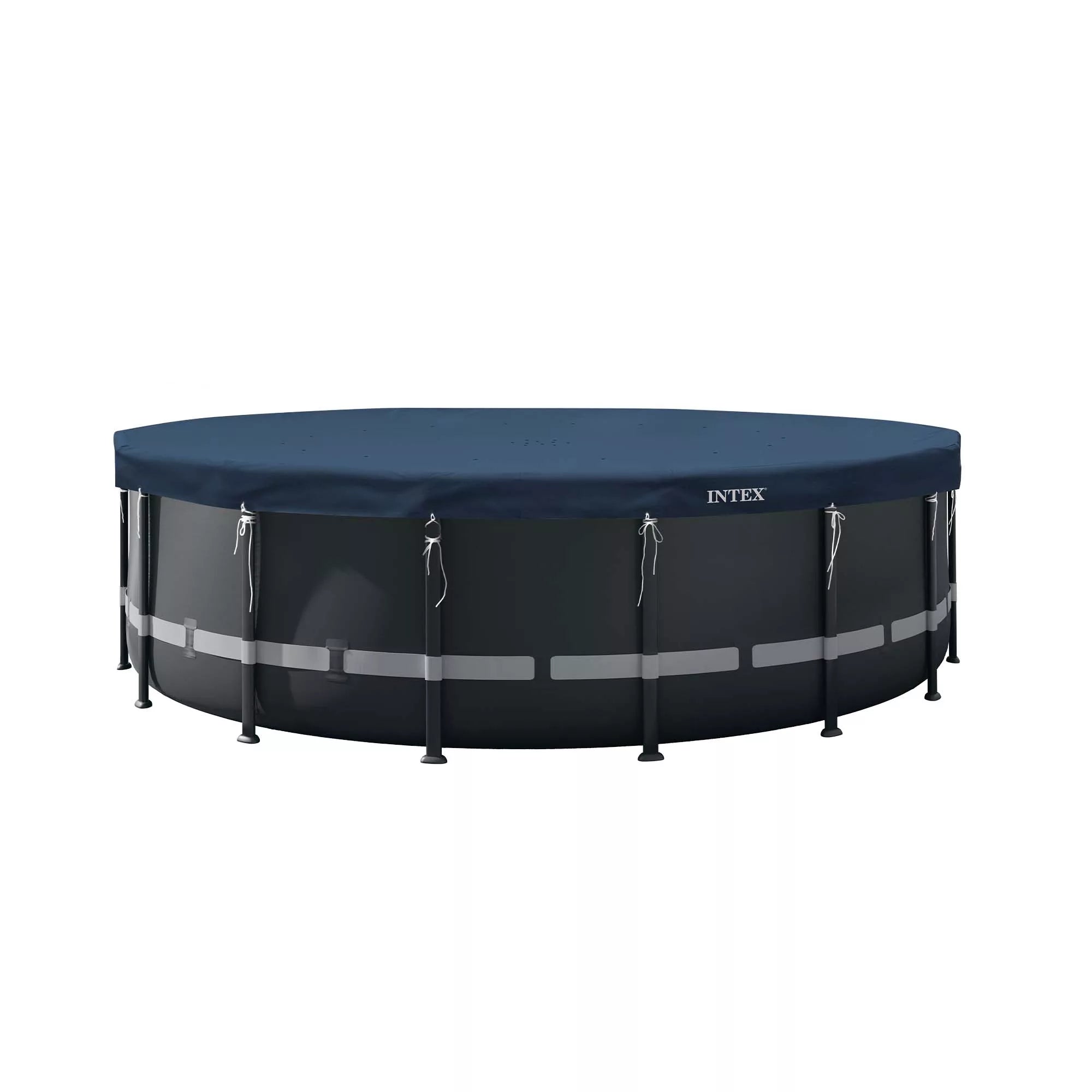 Intex Telo per Copertura Piscina Rotonda D488 cm Blu