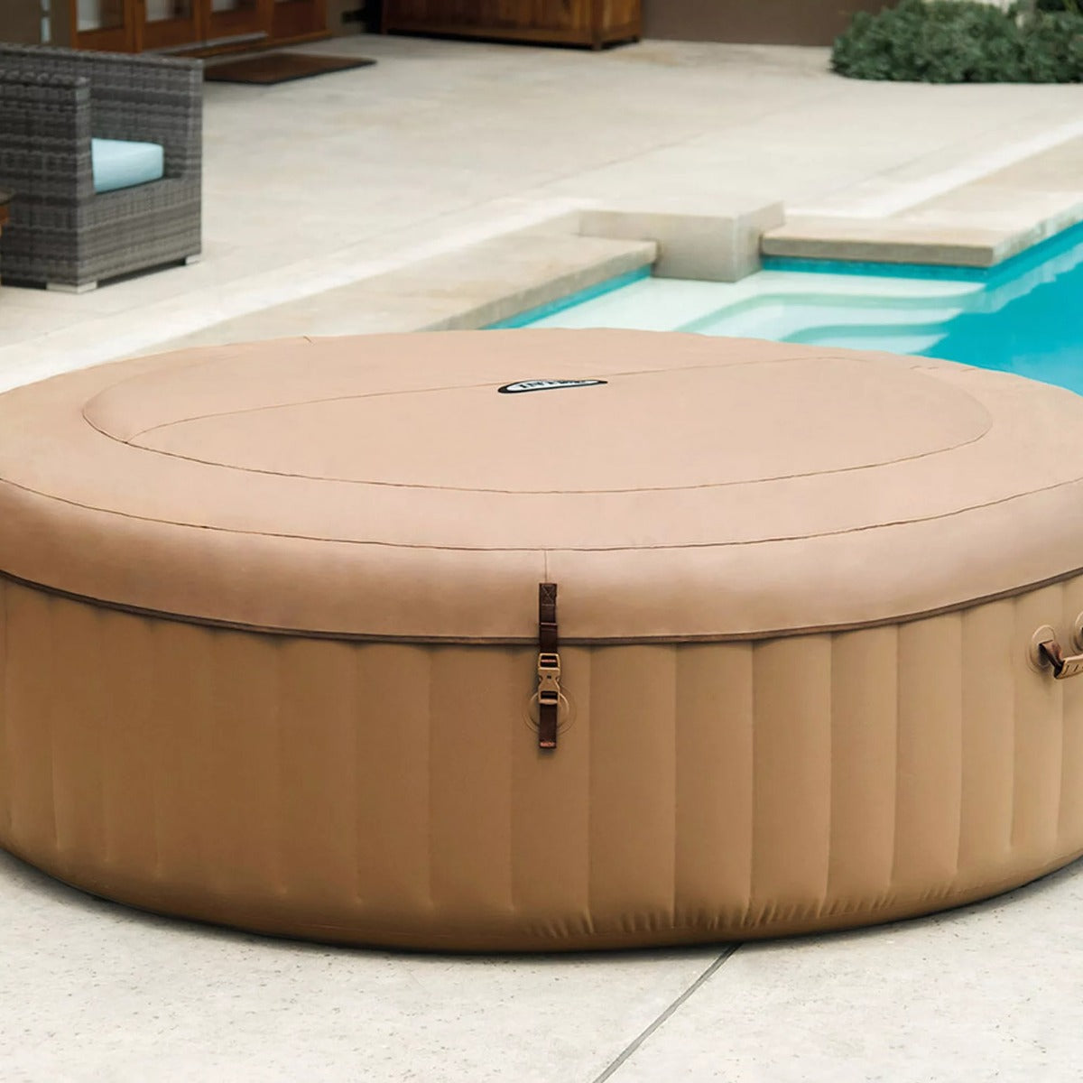 IDROMASSAGGIO INTEX PURE SPA BUBBLE Ø196XH71CM 6 POSTI