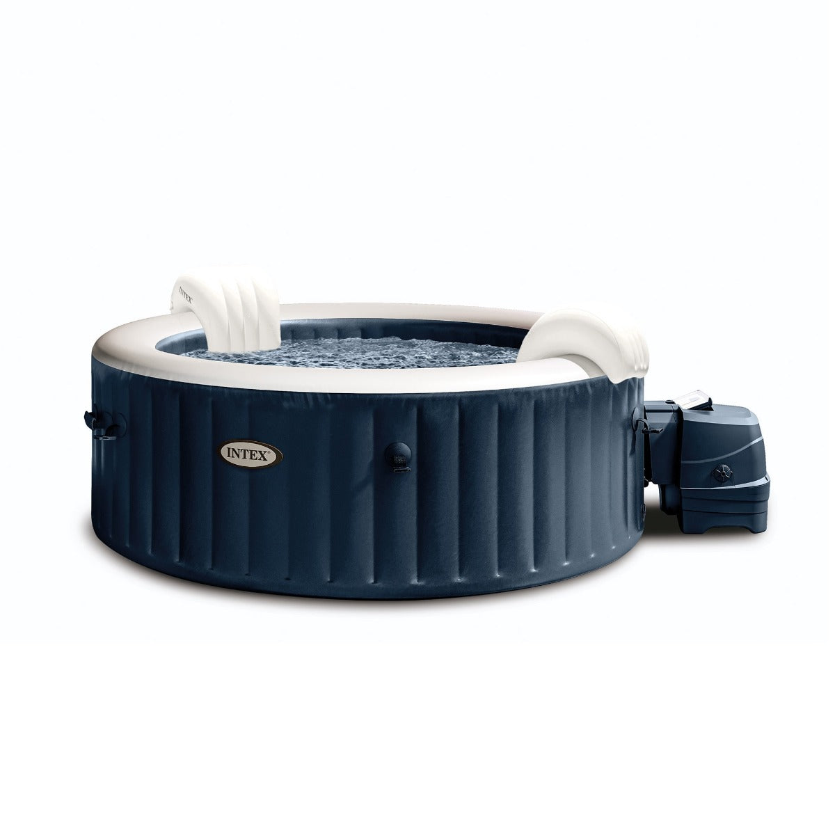 PISCINA SPA IDROMASSAGGIO BUBBLE MASSAGE BLU NAVY 4 POSTI 196 X 196 X 71 CM