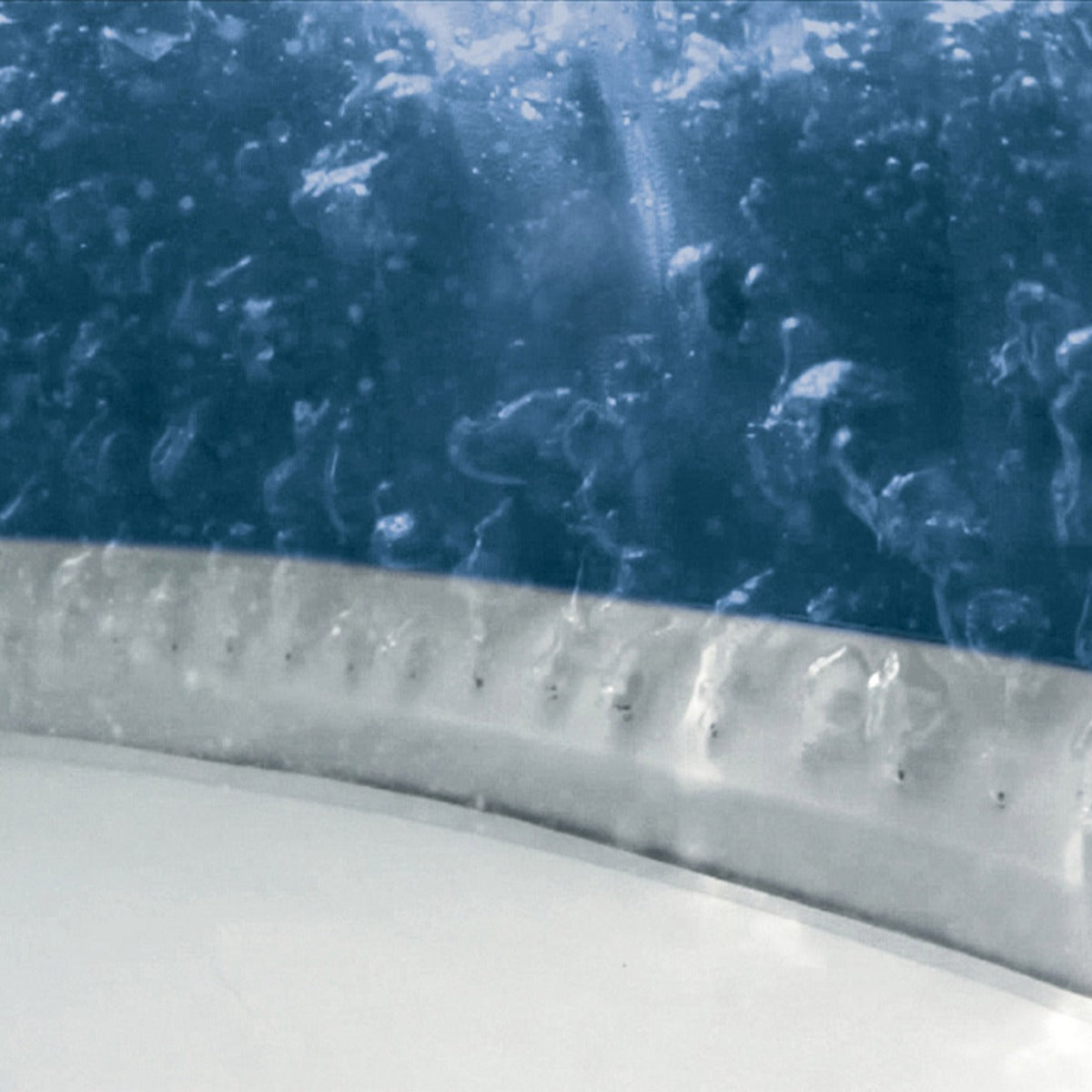 PISCINA SPA IDROMASSAGGIO BUBBLE MASSAGE BLU NAVY 4 POSTI 196 X 196 X 71 CM