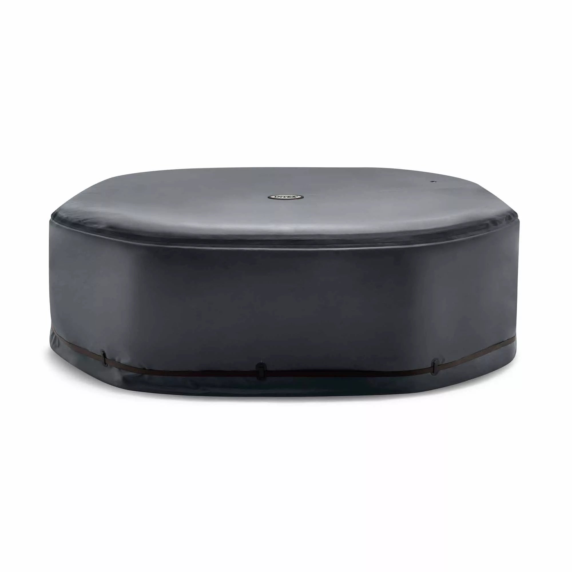PureSPA Copertura Solare SPA Ottagonale 6 Posti 213x213x72cm Nero