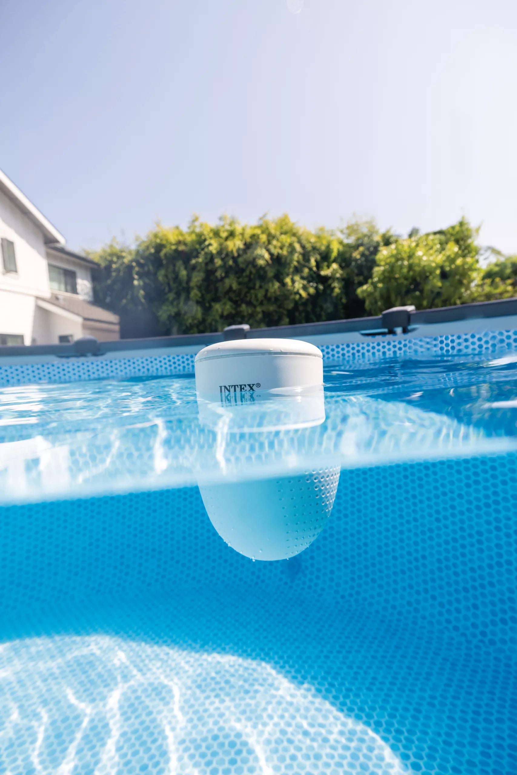 Analizzatore d'Acqua Piscina Galleggiante 1.81kg Bianco Intex