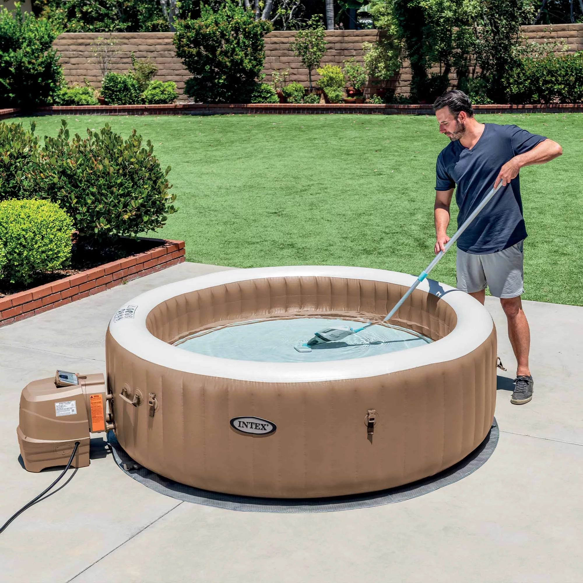 Intex Aspirapolvere Vacuum Ricaricabile ZR100 per Piscine e Spa 28626