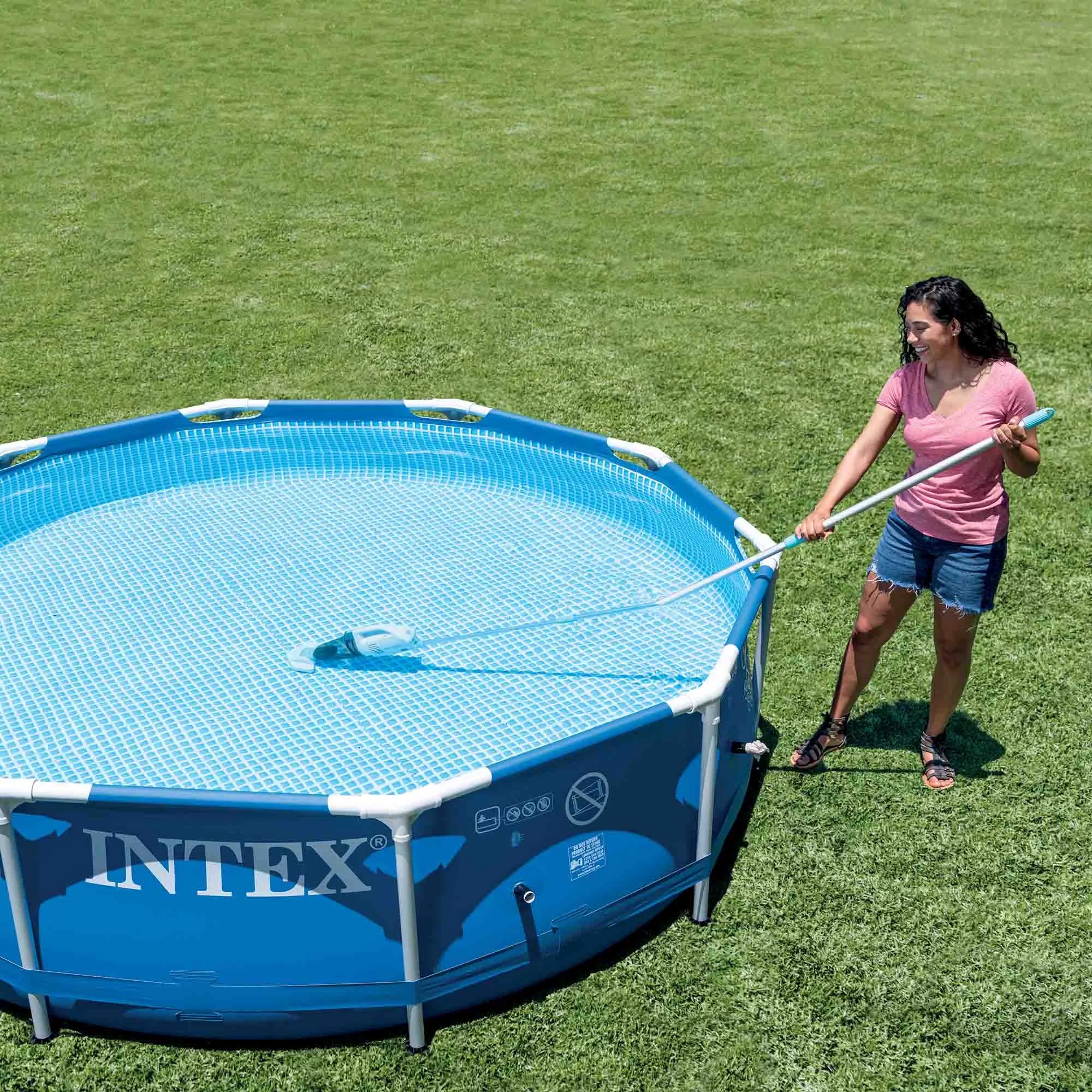 Intex Aspirapolvere Vacuum Ricaricabile ZR100 per Piscine e Spa 28626