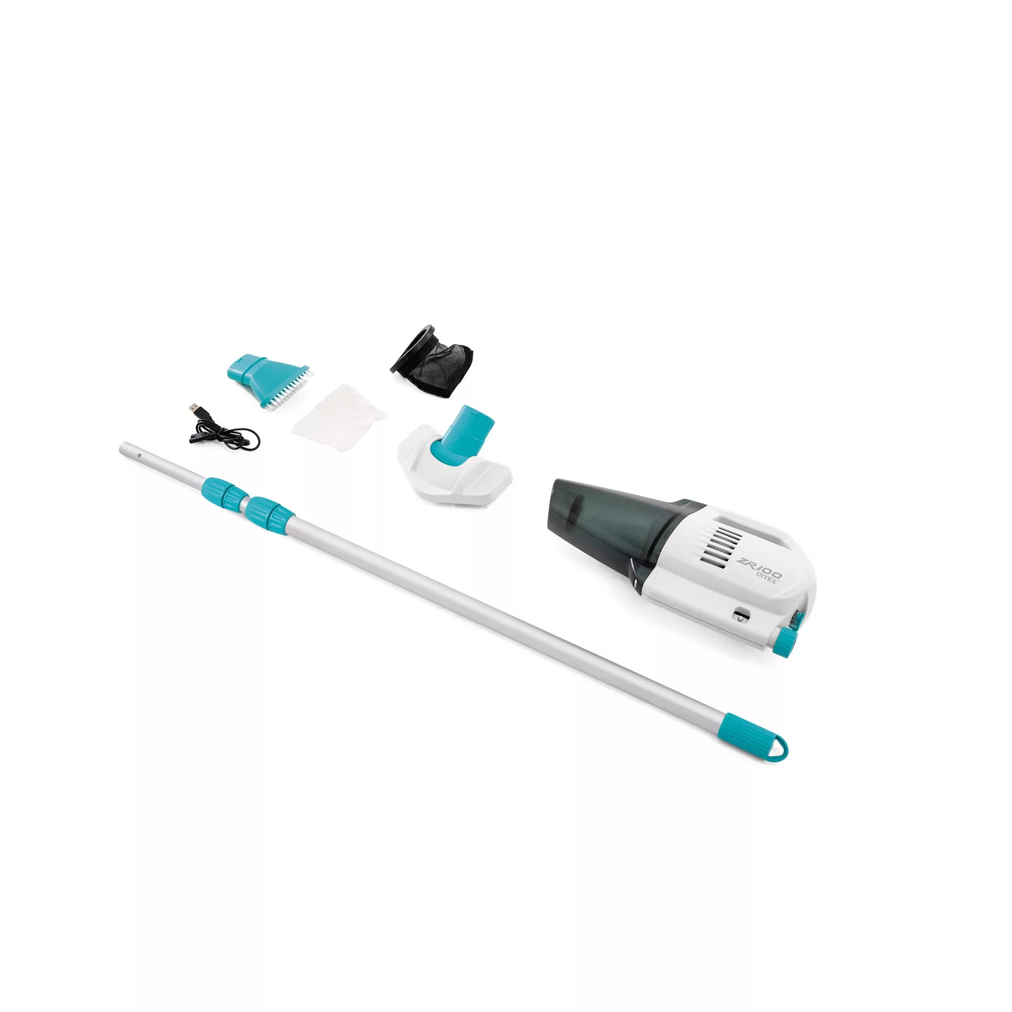 Intex Aspirapolvere Vacuum Ricaricabile ZR100 per Piscine e Spa 28626