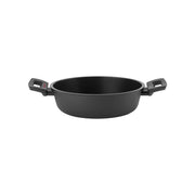 PENTOLA TEGAME "COOK&PLUS" CON DOPPI MANICI ⌀28 CM NERA