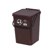 CASSONETTO PER RACCOLTA DIFFERENZIATA MARRONE 30LT