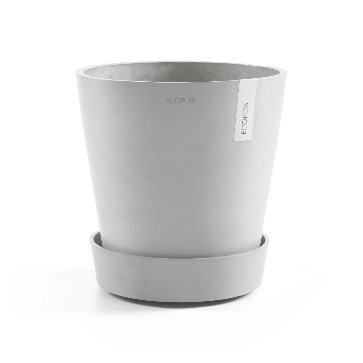 SOTTOVASO ROTONDO AMSTERDAM D29X3CM GRIGIO CHIARO