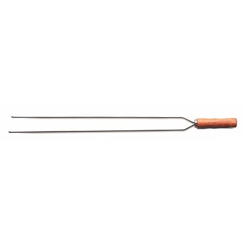 SPIEDO CHURRASCO 75CM A DUE PUNTE