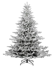 Albero di Natale Abete Maiorca floccato 210 cm Innevato