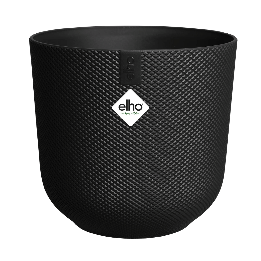VASO JAZZ ROUND 26CM LIVING BLACK