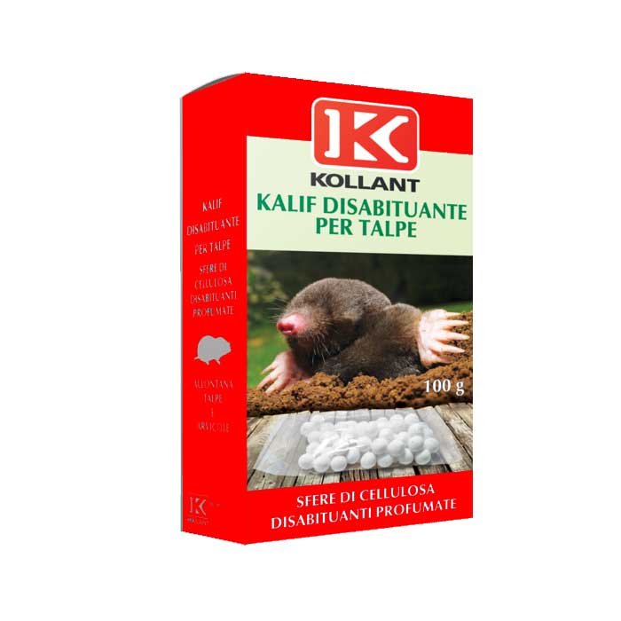 KALIF DISABITUANTE PER TALPE E ARVICOLE 100GR