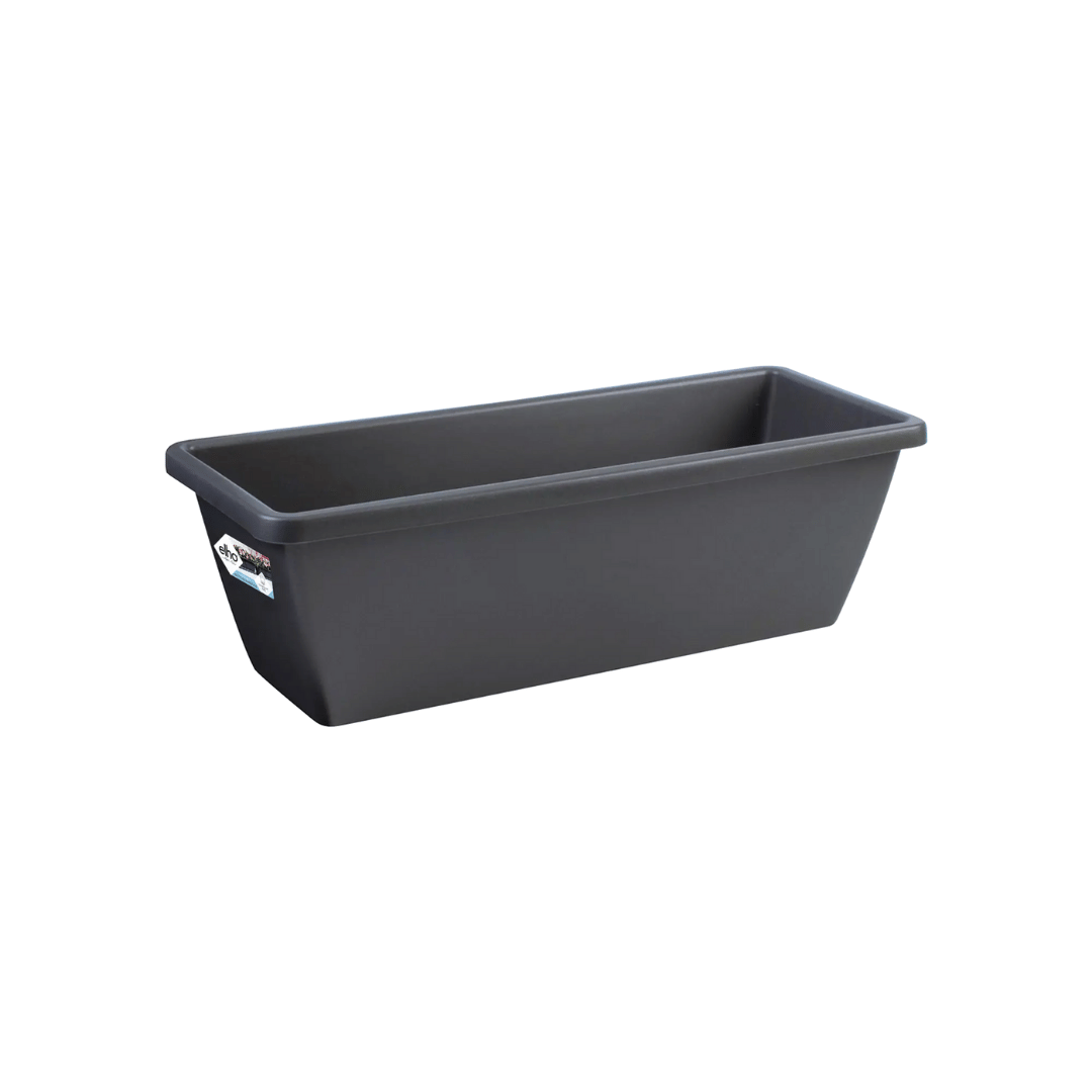 FIORIERA BARCELONA TROUGH 90CM ANTRACITE
