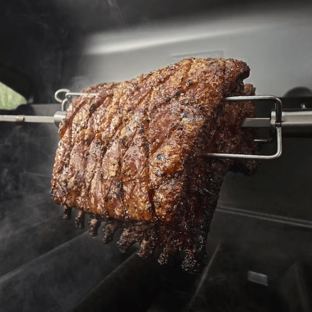 GIRARROSTO PER BARBECUE A PELLET SEARWOOD E I BARBECUE A GAS SPIRIT WEBER