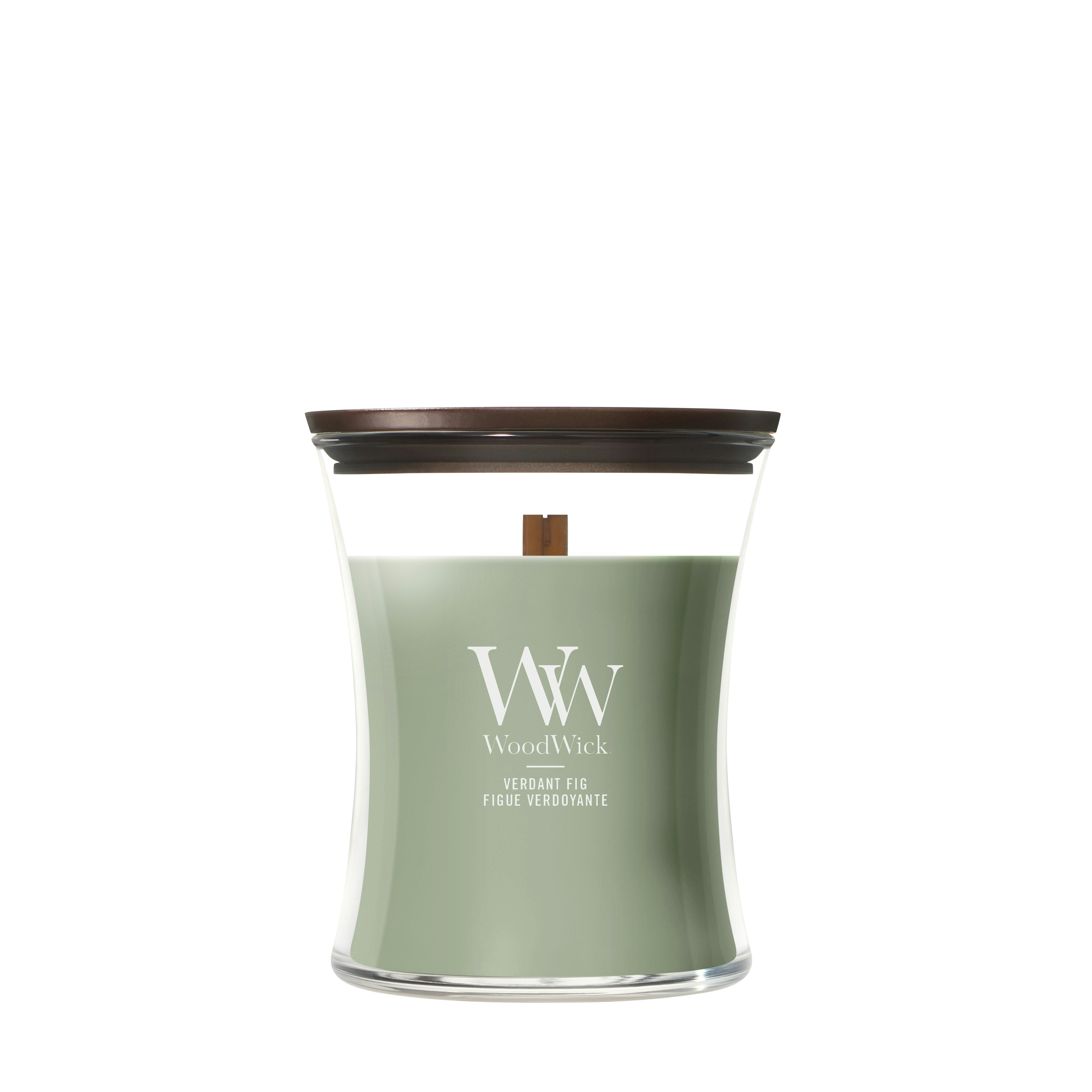 Candela Verdant Fig 275g Verde WoodWick