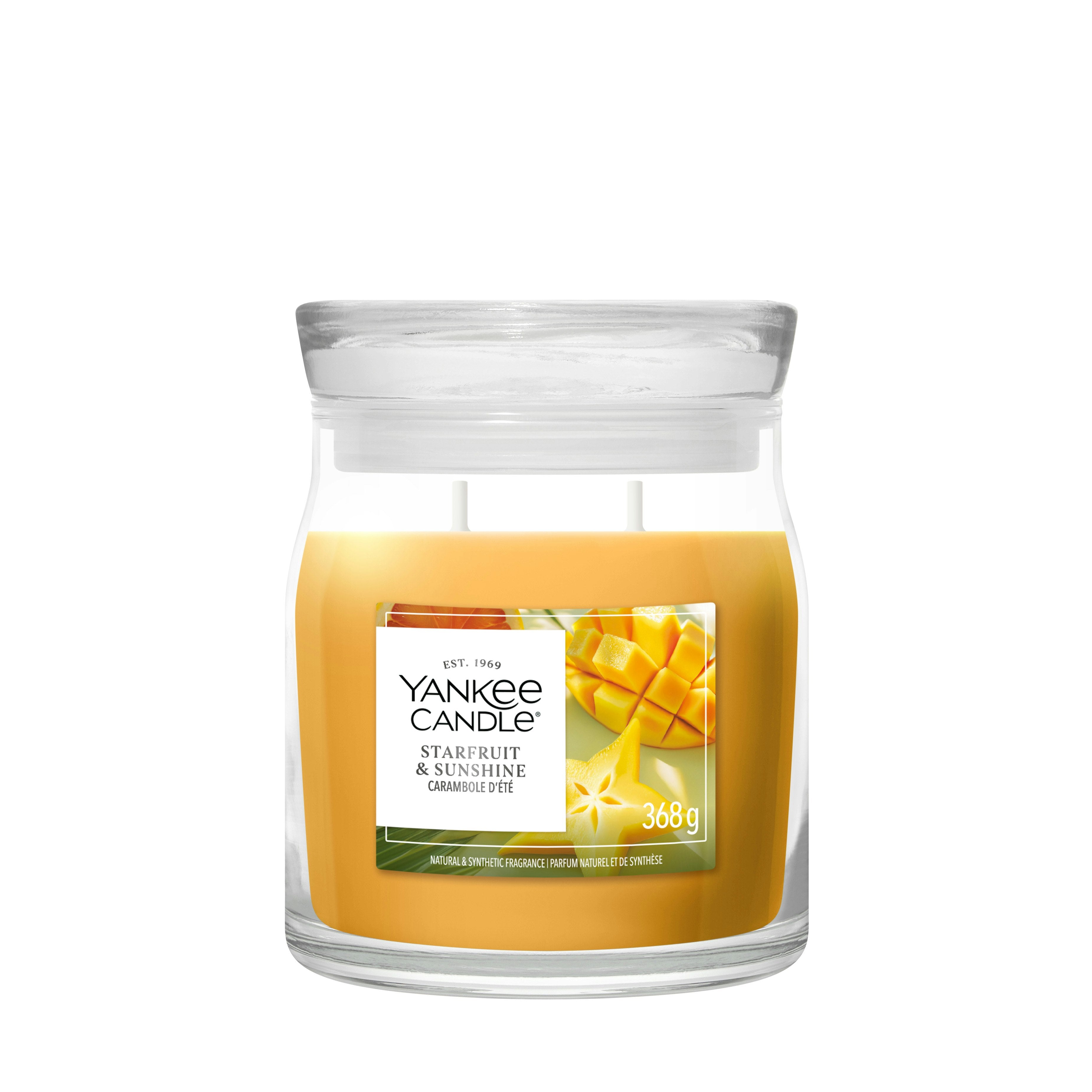 Candela Starfruit & Sunshine 368g Arancione Yankee Candle