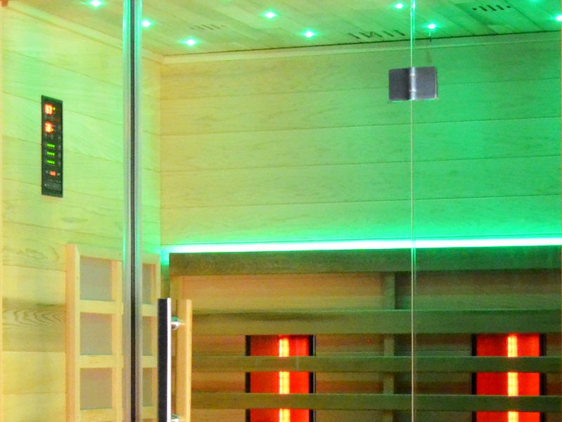 SAUNA AD INFRAROSSI PANDORA 130X105X190 CM