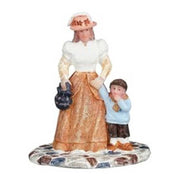 MADRE CON BAMBINO - MOTHER WALKING WITH SON