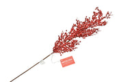 RAMO CON BACCHE ROSSE 65CM