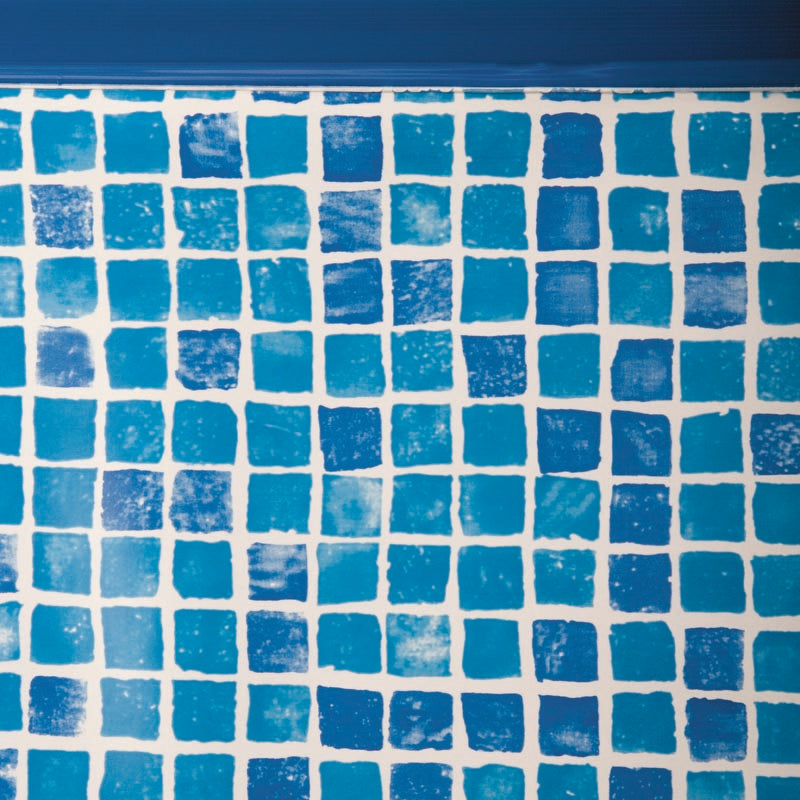 LINER MOSAICATO - 50/100 - 500 X 300 X 132 CM PER PISCINE IN ACCIAIO OVALI