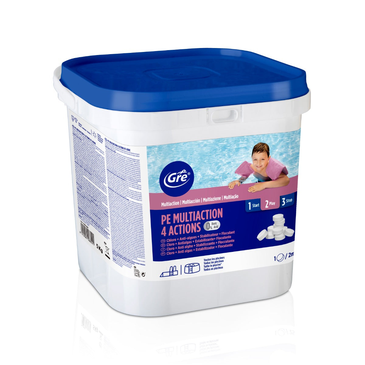 MULTI FUNZIONI 4 AZIONI PASTIGLIE 20GR - 5KG