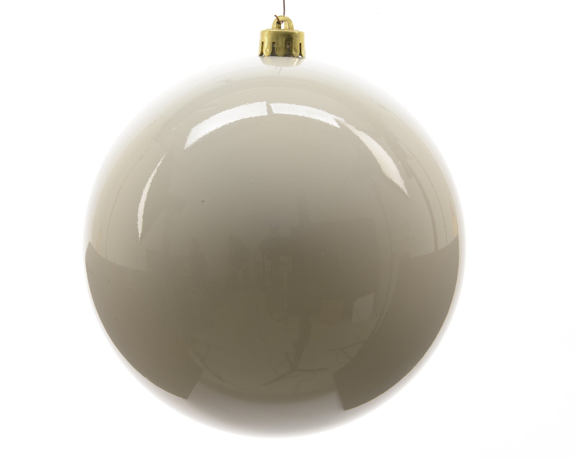 1 PALLINA 20CM BIANCO LANA LUCIDO