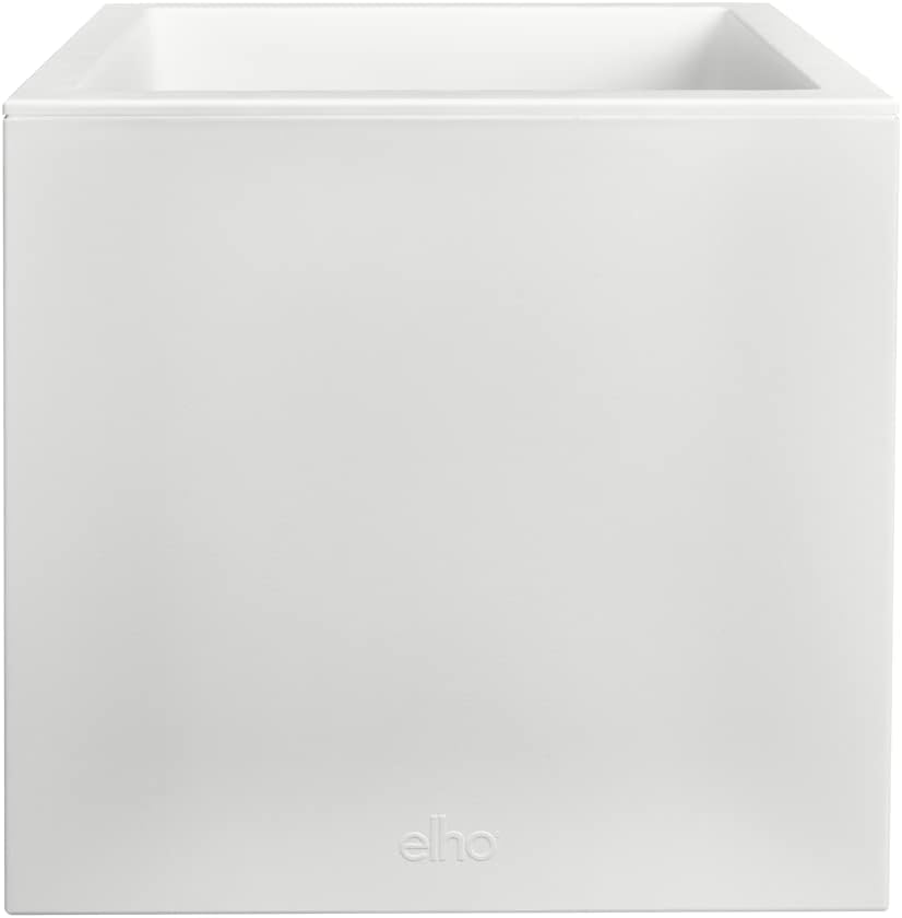 VASO VIVO NEXT SQUARE 40CM WHITE