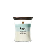 Candela a clessidra Trilogy Driftwood Shores 275g Woodwick