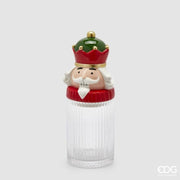 Contenitore Soldatino Clear H.30 D.11 Verde/Rosso