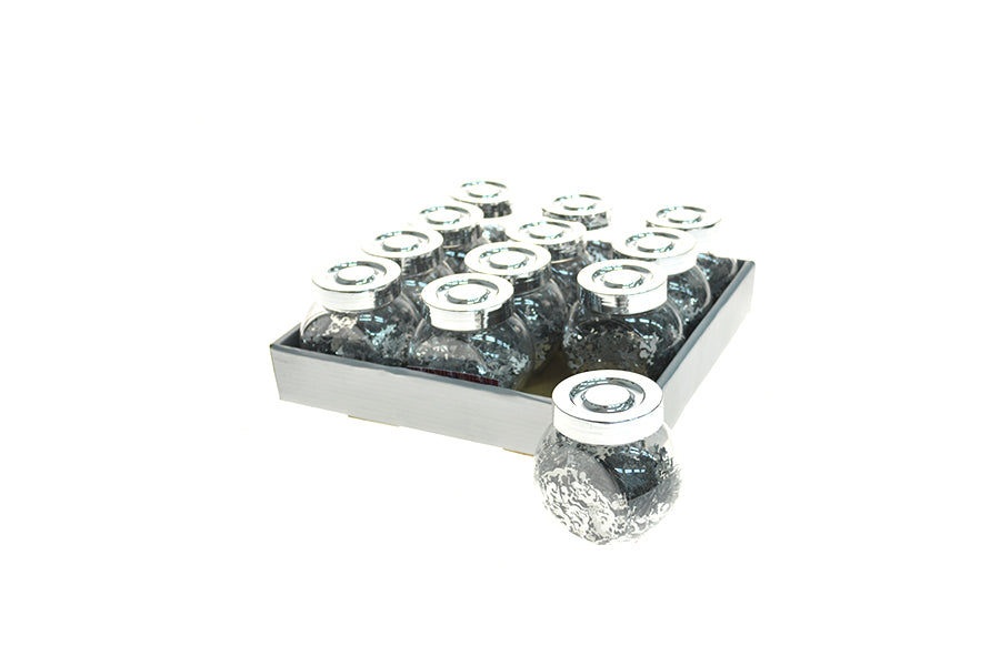 1 BARATTOLO DECORATIVO ANGELO 30GR ARGENTO