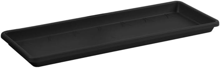 Sottovaso Barcelona Trough Saucer Living Black 70 cm ELHO