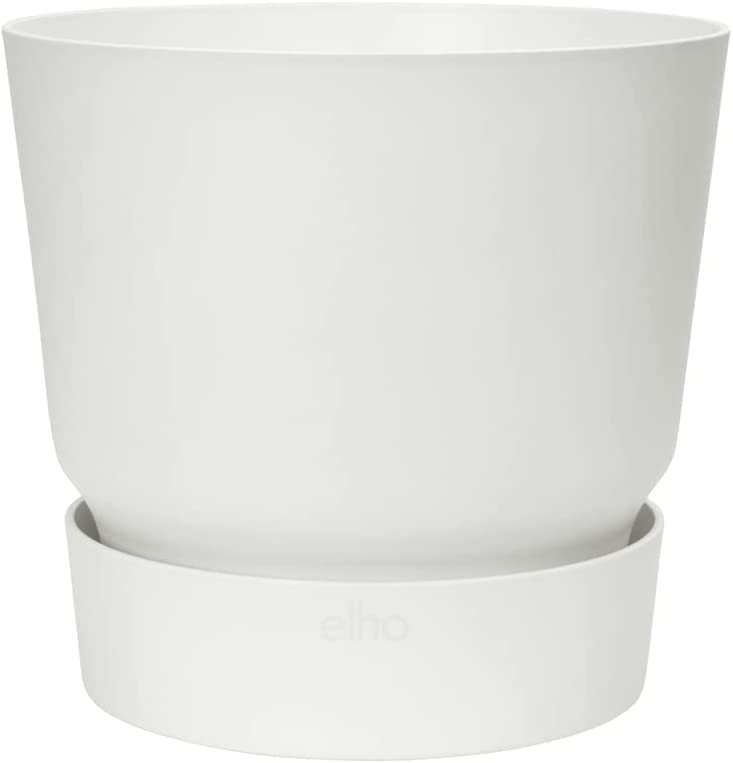 VASO GREENVILLE ROUND 16CM WHITE