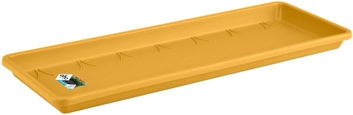 SOTTOVASO BARCELONA TROUGH SAUCER 40CM HONEY YELLOW