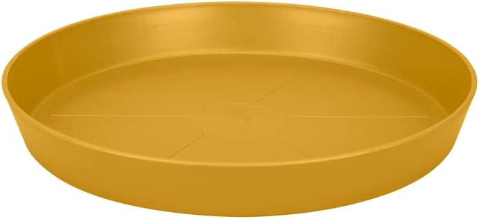 SOTTOVASO LOFT URBAN SAUCER ROUND 28CM HONEY YELLOW