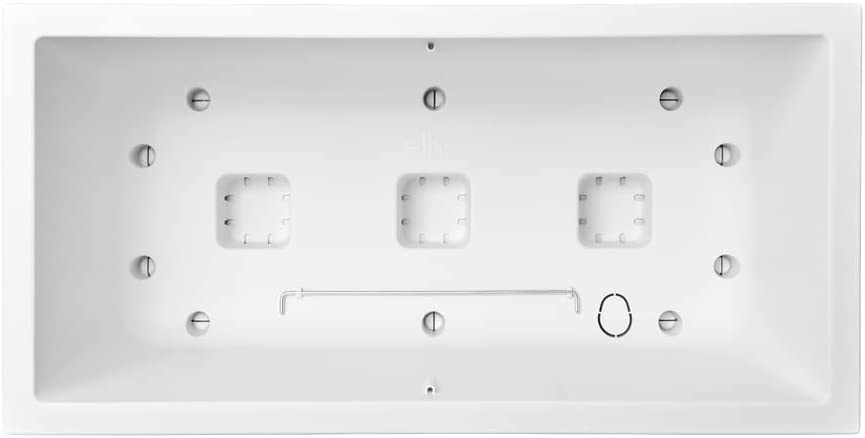 VASO VIVO NEXT LONG 80CM BIANCO