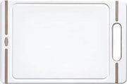TAGLIERE ITALIAN CHEF M 29X19X1 CM BIANCO/TORTORA