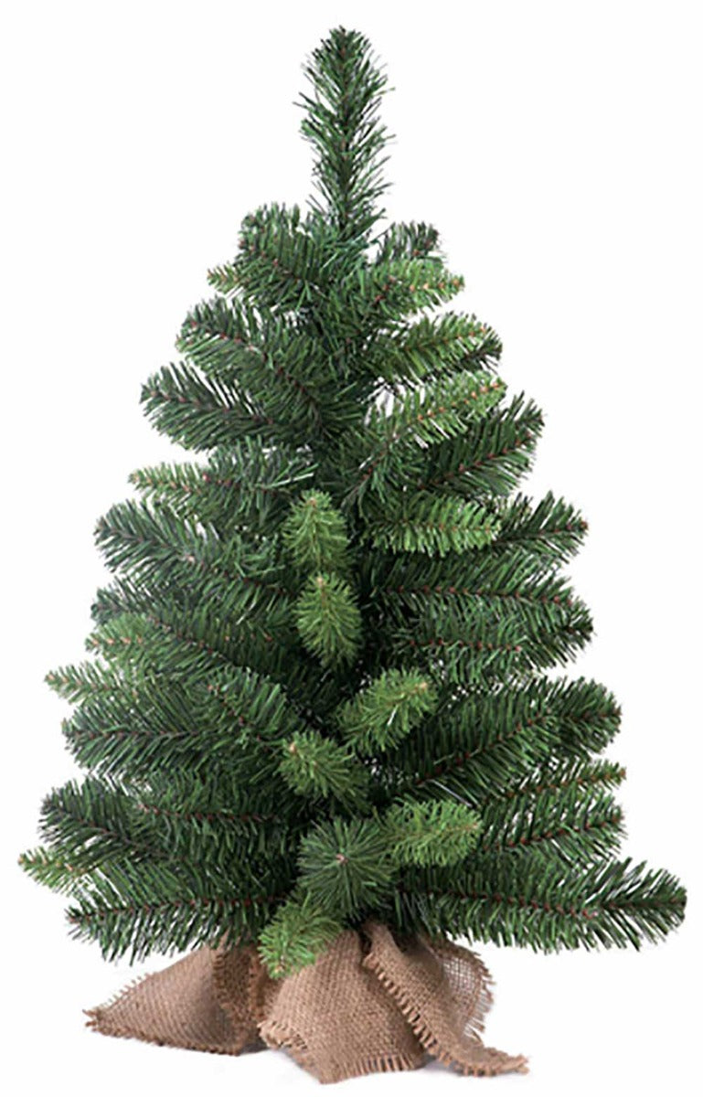 PINETTO VERDE 90CM CON BASE IN JUTA
