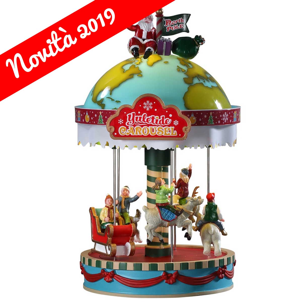 GIOSTRA CAROSELLO DI BABBO NATALE - YULETIDE CAROUSEL