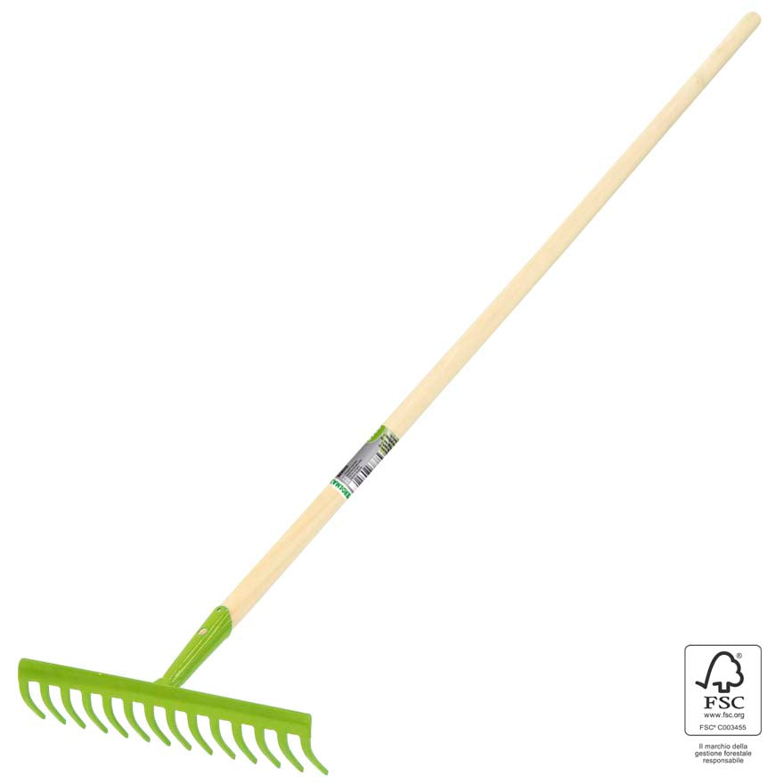 RASTRELLO 14 DENTI CON MANICO