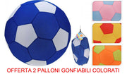 OFFERTA 2 PALLE GONFIABILI 30CM COLORI ASSORTITI