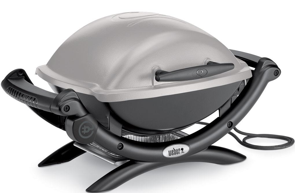 OFFERTA BARBECUE ELETTRICO WEBER Q 1400 GRIGIO + SPAZZOLA PICCOLA A T