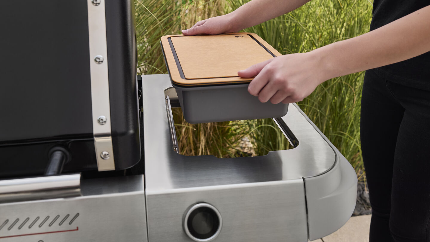 Barbecue a Gas Intelligente Genesis EPX-435W Nero Weber