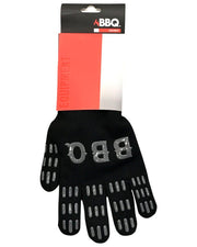 GUANTO DA BBQ COTONE+SILICONE NERO