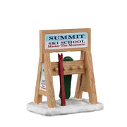 Ski Rack Sign - LEMAX COD. 34097