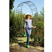 ARCO IN ACCIAIO DA GIARDINO CM 110X35X225
